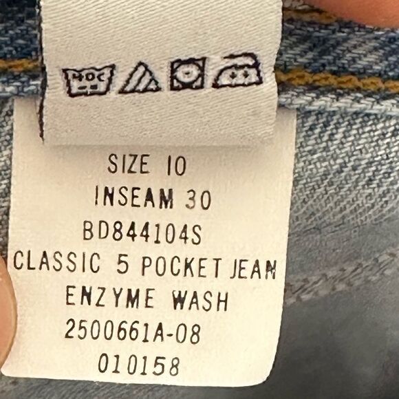 Vintage Calvin Klein High Waisted Mom Jeans 90's CK Classic 5 pocket fit sz 10 - Picture 5 of 6